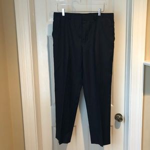 Jos A. Bank | Navy Pinstripe Suit Pants 35R